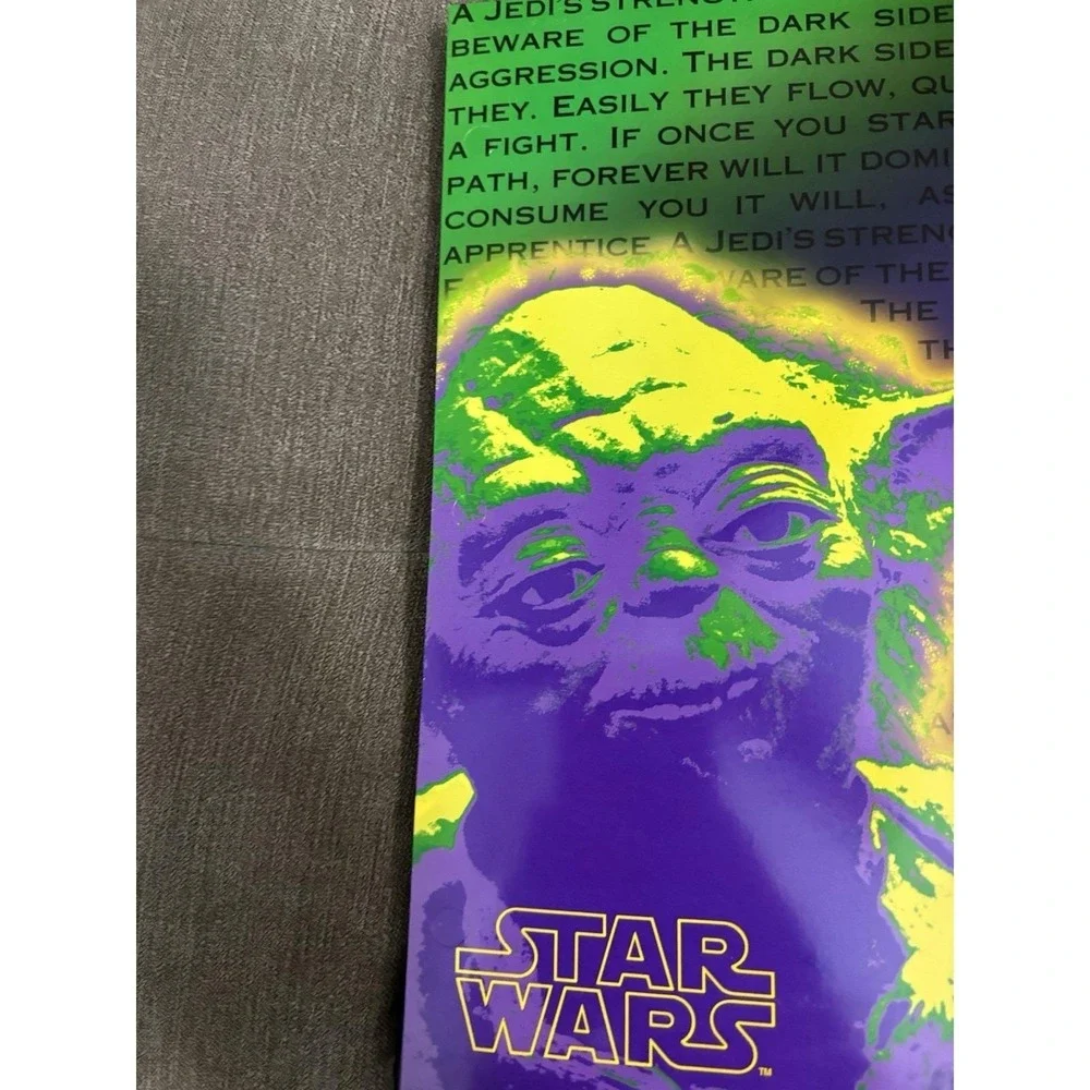 Vtg 1996 NOS Mead Star Wars 12x9 Portfolio School 4 Folder Lot read UNPUNCHED